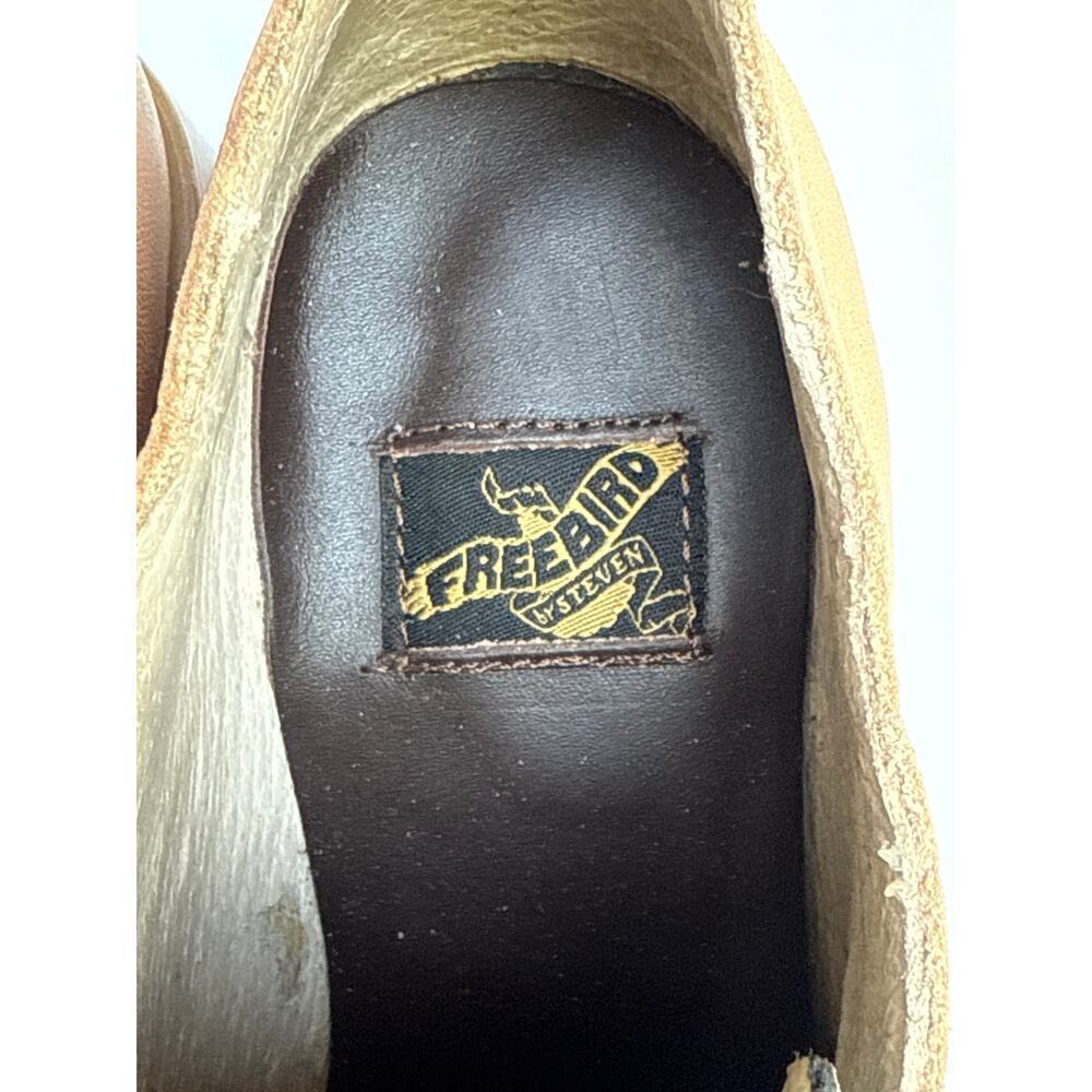 Freebird by Steven Mabel Oxfords Womens Size 8 Turquoise Multi Tan Leather - Picture 8 of 10